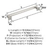Amerock Lintel Appliance Pull for Large Panels and Oversized Cabinets - 4 of 4