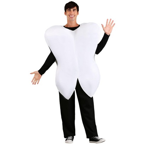 Halloweencostumes.com One Size Fits Most Tooth Costume For Adults