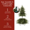 Best Choice Products Pre-Lit Artificial Aspen Noble Fir Christmas Tree w/ Branch Tips, LED Lights - 4 of 4