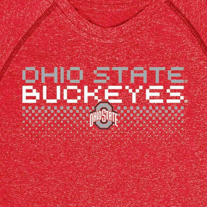 NCAA Ohio State Buckeyes Toddler Boys&#39; Poly T-Shirt, 3 of 4