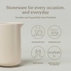 over&back 42oz Coupe Stoneware Pitcher Semi-Matte - 3 of 4
