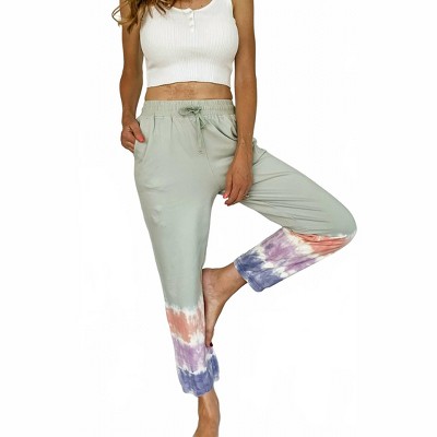 Women's Tiara Tie Dye Jogger Sweatpants - Hem & Thread