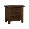 NicBex Nightstand with Drawers,1pc Side Table with Pulls  and Multi -colored Finish,Bedside Table for Bedroom,Living Room - 3 of 4
