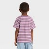 Toddler Boys' Short Sleeve Striped Jacquard T-Shirt - Cat & Jack™ - 2 of 3