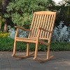 Sherwood Teak Patio Rocking Chair - Cambridge Casual - image 3 of 4