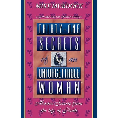 Thirty-One Secrets of an Unforgettable Woman - (Wisdom for Women Series) by  Mike Murdoch (Paperback)