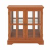 Bella Depot 30.32''W Antique Display Cabinet with Adjustable Shelves - 4 of 4
