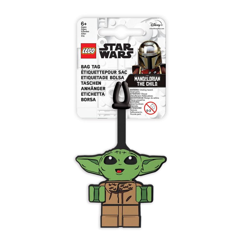 LEGO Star Wars Lightsaber Gel Pen Green Ink with Baby Yoda Grogu Bag Tag and Keychain Gift Set, 4 of 15
