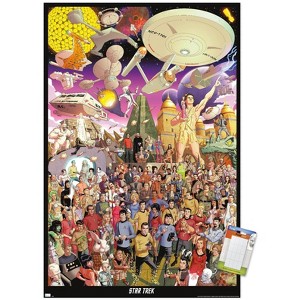 Trends International Star Trek: Universe - Dusty Abell Illustration Unframed Wall Poster Prints - 1 of 4