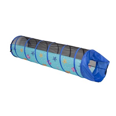 Sea Buddies Blue and Black Play Tunnel for Kids