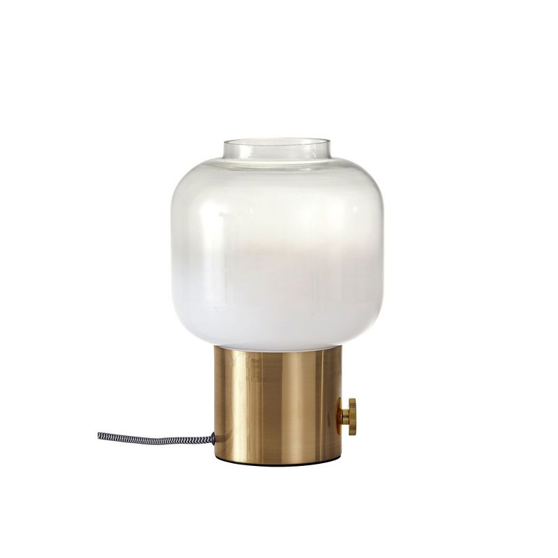 12&#34; Lewis Table Lamp Brass - Adesso, 1 of 5