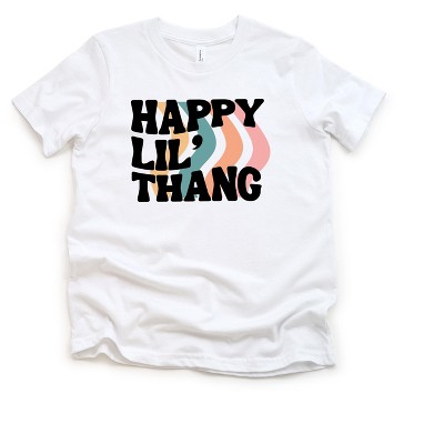 The Juniper Shop Happy Lil' Thang Girls Short Sleeve Tee
