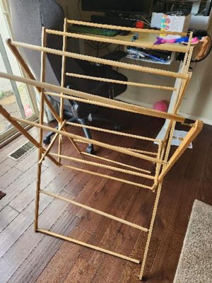 Bamboo Drying Rack Brown - Brightroom™ : Target