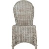 Idola 19" H Wicker Dining Chair (Set of 2) - SEA7004 - White Washed - Safavieh - 3 of 4
