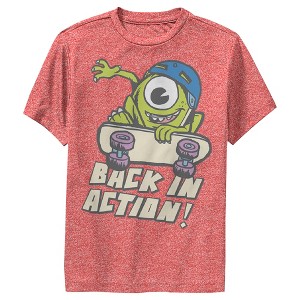 Boy's Monsters Inc Mike Back in Action Performance Tee - 1 of 4