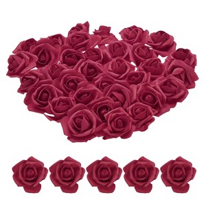 Unique Bargains Realistic Appearance Soft Texture Artificial Flower 100 Pcs - 1 of 4