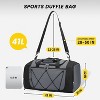 15 inch travel small luggage bag, lightweight luggage bag, personal belongings travel bag, weekend travel bag, sports fitness bag - 2 of 4