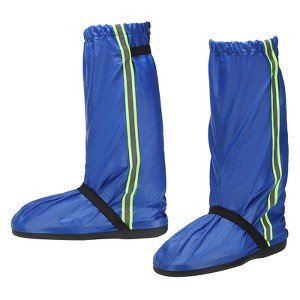 Unique Bargains Waterproof Outdoor Protective Zipper Non-Slip Shoe Gaiters 1 Pair - 1 of 4