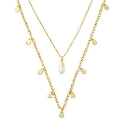 Kendra Scott 14K Gold Over Brass Lena Multi Strand Necklace - image 1 of 4