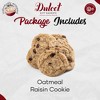 Dulcet Gift Baskets Favorite Oatmeal Raisin Cookies Gift Basket - 4 of 4