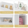 Acekool Kids Desk and Chair Set, Wooden Study Desk with Hutch, Storage Cabinet & Organizer, Student Computer Table for Bedroom - 4 of 4