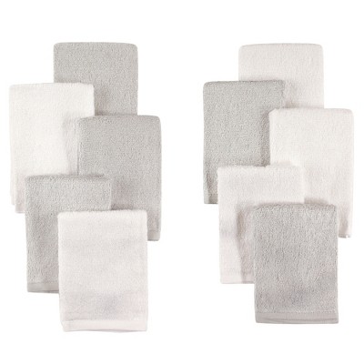 Little Rayon From Bamboo Toweling Washers - 3-Pack, White, 10x10 Inch | Soft & Absorbent Reusable Face Cloths 2 thumbnail image