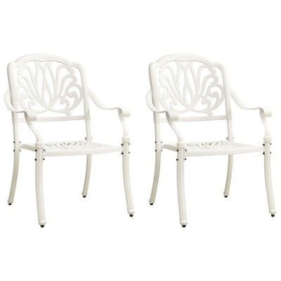 Garden Chair Set of 2 vidaXL