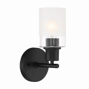 Designers Fountain Cedar Lane 1 - Light Wall Light in  Matte Black - 1 of 1