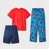 Boys' 3pc Superman Pajama Set - Blue - 2 of 4