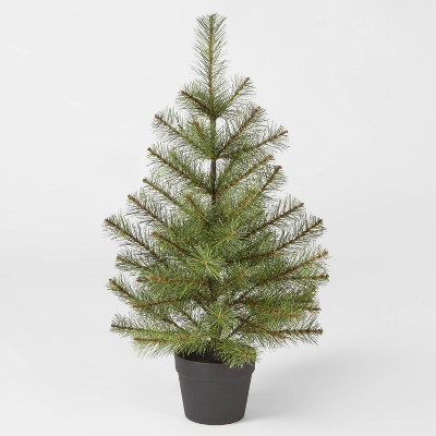 2.5ft Unlit Douglas Fir Potted Mini Artificial Christmas Tree - Wondershop&#8482;