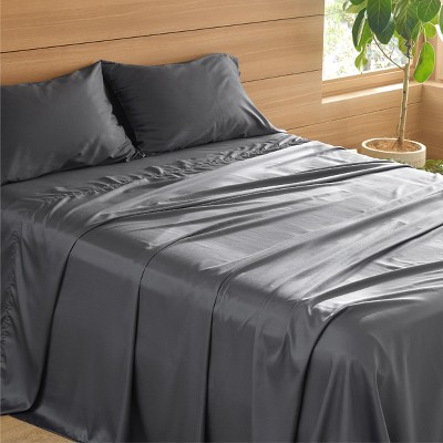 Cooling Sheets - Lyocell Cotton Sheet Set, GentleSoft™, Silky & Breathable Eucalyptus Bed Sheets with Deep Pocket