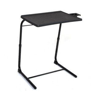 INFURNIC Desks Portable Adjustable Computer Table with Height and Angle Adjustment Sturdy for Versatile Use, Black, 20.47"*15.75"*27.95" - 1 of 4