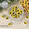 Big Dot of Happiness Grand Slam - Fastpitch Softball - Birthday Party or Baby Shower Small Round Candy Stickers - Party Favor Labels - 324 Count - 2 of 4