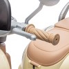 TopComfy Baby Walkers Kids Two Seater Three Wheel Ride Backseat Flip Adult Seat Portable Storage Hooks for Kids, Beige, 32.28"*14.17"*16.14" - 3 of 4