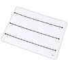 Didax® Write-On/Wipe-Off Fraction Number Line Mat, 9"W x 12"L, Pack of 10 - 2 of 3