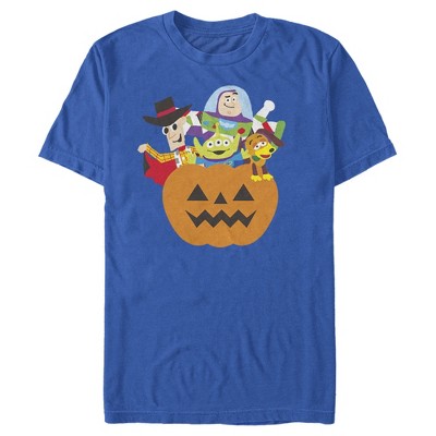 Men's Toy Story Halloween Toy Treats T-shirt - Royal Blue - Small : Target