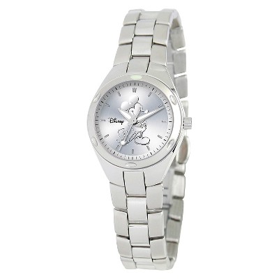 Women's Disney Mickey Mouse Fortaleza Watch - Silver