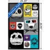 Trends International The Nightmare Before Christmas - Jack Grid Framed Wall Poster Prints - 3 of 4