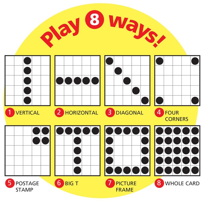 TREND Prefixes & Suffixes Bingo Game, 5 of 6