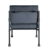 Velvet Accent Chair with Memory Foam Seat, Accent Pillow and KD Design for Living Room - 3 of 4