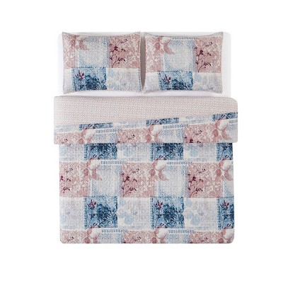 Cannon Textured Lotte Patchwork Quilt Set : Target