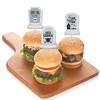 Big Dot of Happiness Graveyard Tombstones - Dessert Cupcake Toppers - Halloween Party Clear Treat Picks - Set of 24 - 3 of 4