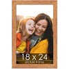 PosterPalooza | Shabby Chic Orange Picture Frame - UV Acrylic, Foam Board Backing, Hanging Hardware - 2 of 4