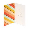 Romantic Thinking of You Card I Love You: Carlton Cards Greeting for Lover, Multicolored Typography, Vertical Fold, 6.75"x4.625" - 2 of 4