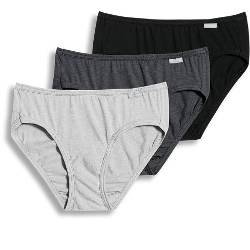 Jockey Women's Comfies Cotton Brief - 3 Pack 7 Black : Target