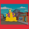 Men's The Simpsons Treehouse of Horror Hawaiian Shirt Homer T-Shirt - 2 of 4