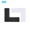Unique Bargains PVC 5s Location Notch L-Shaped Floor Corner Markers 4 Pcs - 3 of 4