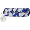 Midlee Mini Dog Tennis Balls- Blue/White- Set of 12 - 2 of 3