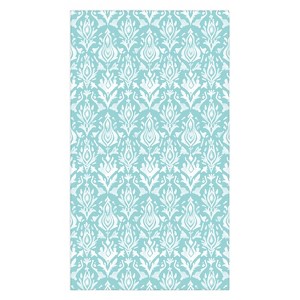 Emanuela Carratoni Teal Ikat Tablecloth - Deny Designs - 1 of 3