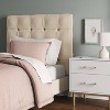 Twin Ryan Tufted Stick-on-the-Wall Dorm Headboard - Threshold™ - 2 of 4